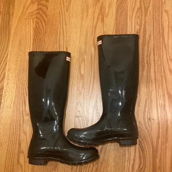 Hunter Shoes - Hunter women's rain boots - size 8